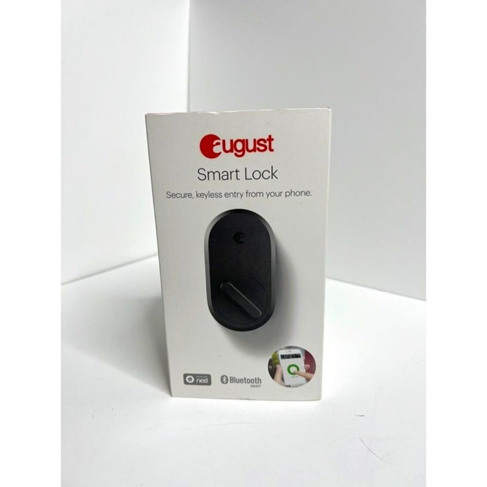 NEW August Smart Lock 3rd Gen Dark Gray Sealed in Box
